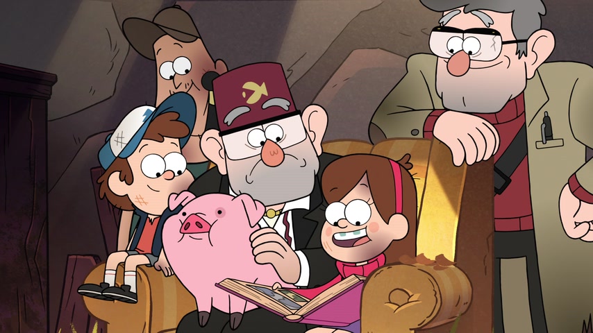 Странногеддон, часть 4: Где-то в лесах | Гравити Фолз | Сезон: 02 | Эпизод: 21